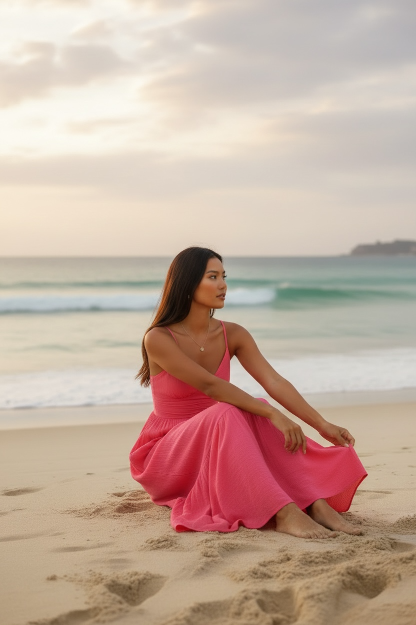 Bella coast maxi dress