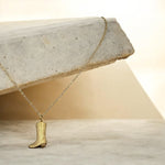 Load image into Gallery viewer, Cowgirl Boot Necklace
