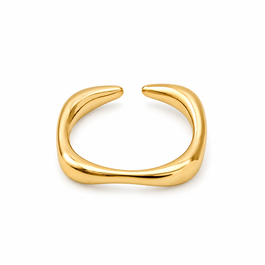 Sculpted Open Ring
