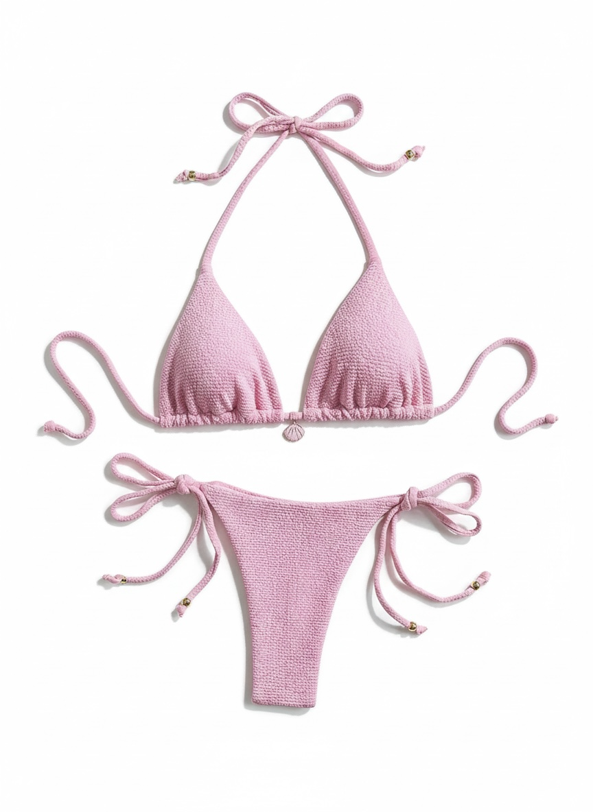 Blush Shell Bikini set