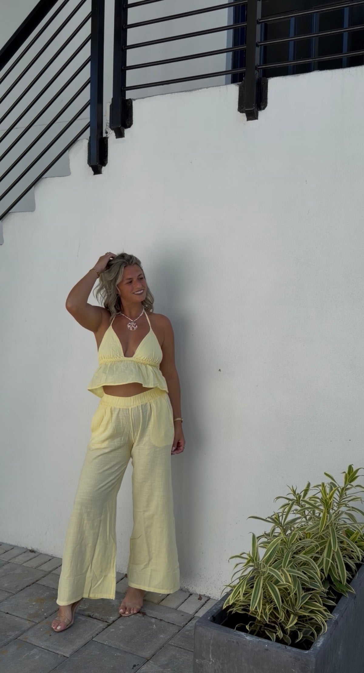 Sunset muse wide leg pants