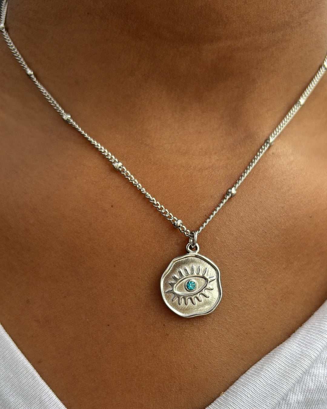 Luminous Eye Necklace