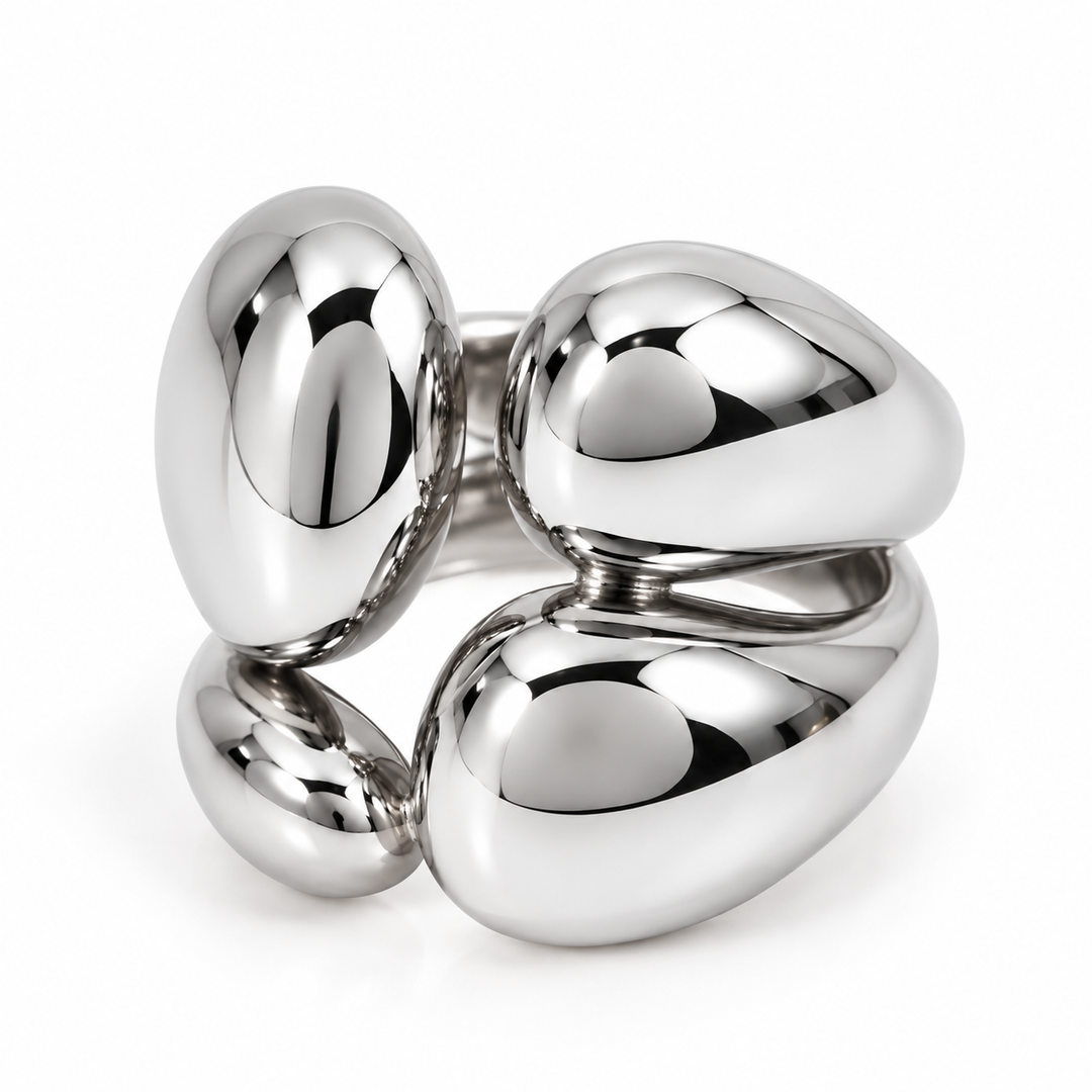 Sculpted Bubble Ring