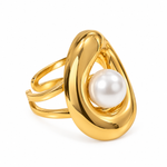 Load image into Gallery viewer, Aurelia Pearl Ring
