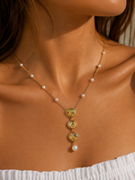Load image into Gallery viewer, Ocean Pearl Charm Necklace
