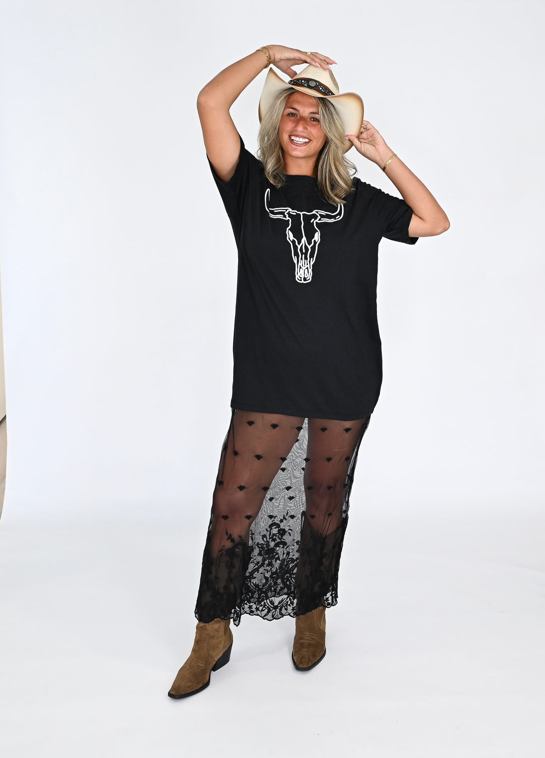 Wild West Longhorn Tee