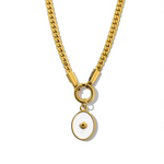 Load image into Gallery viewer, Sea Shell Medallion Necklace
