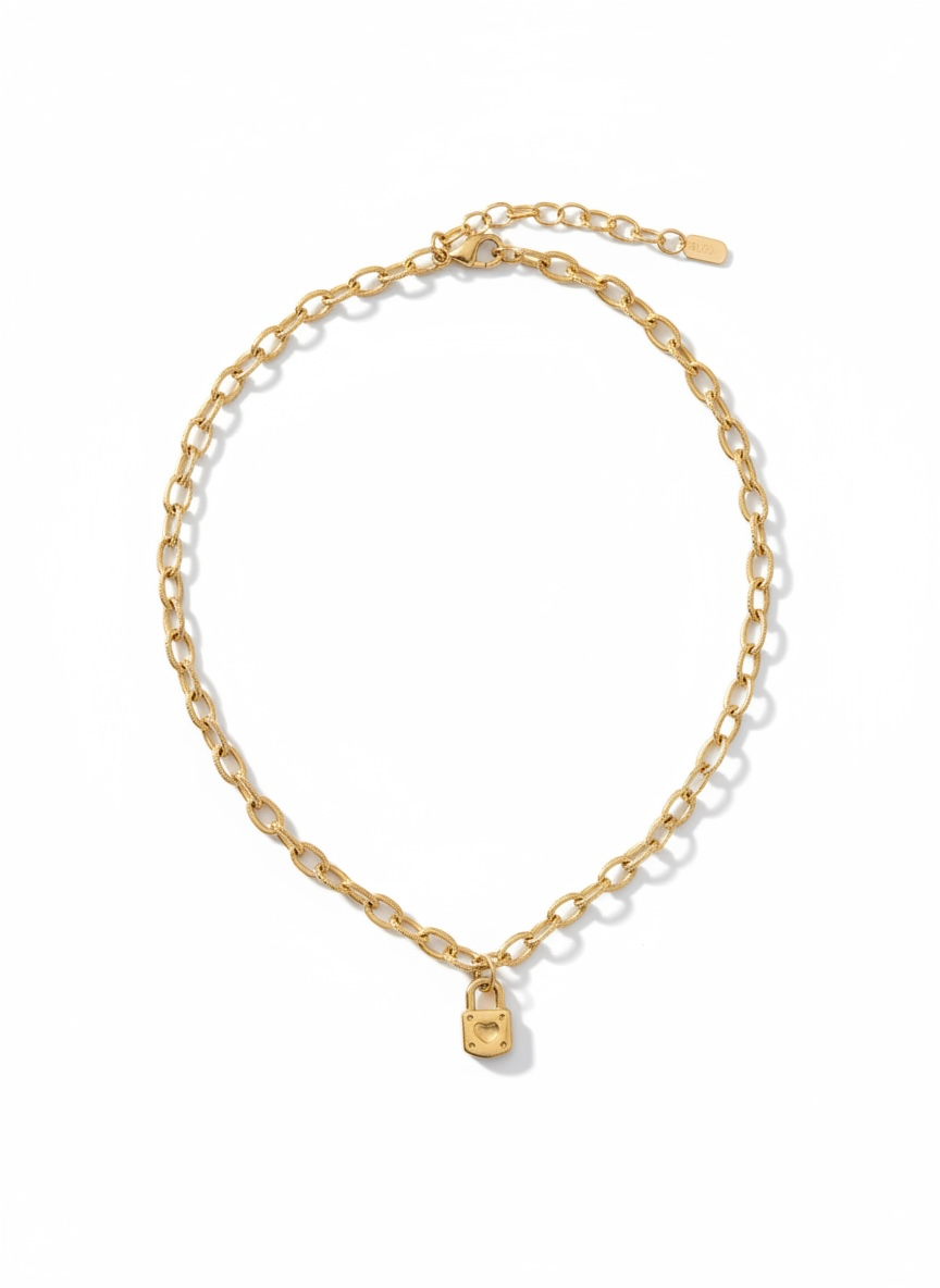 Mini Lock Necklace
