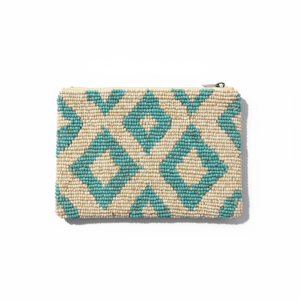 Bali Beaded Mini Pouch