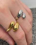 Load image into Gallery viewer, Glossy Geometric Ring - one size ring
