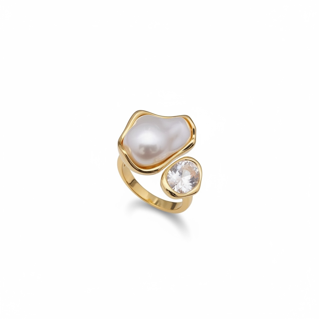 The aura pearl ring