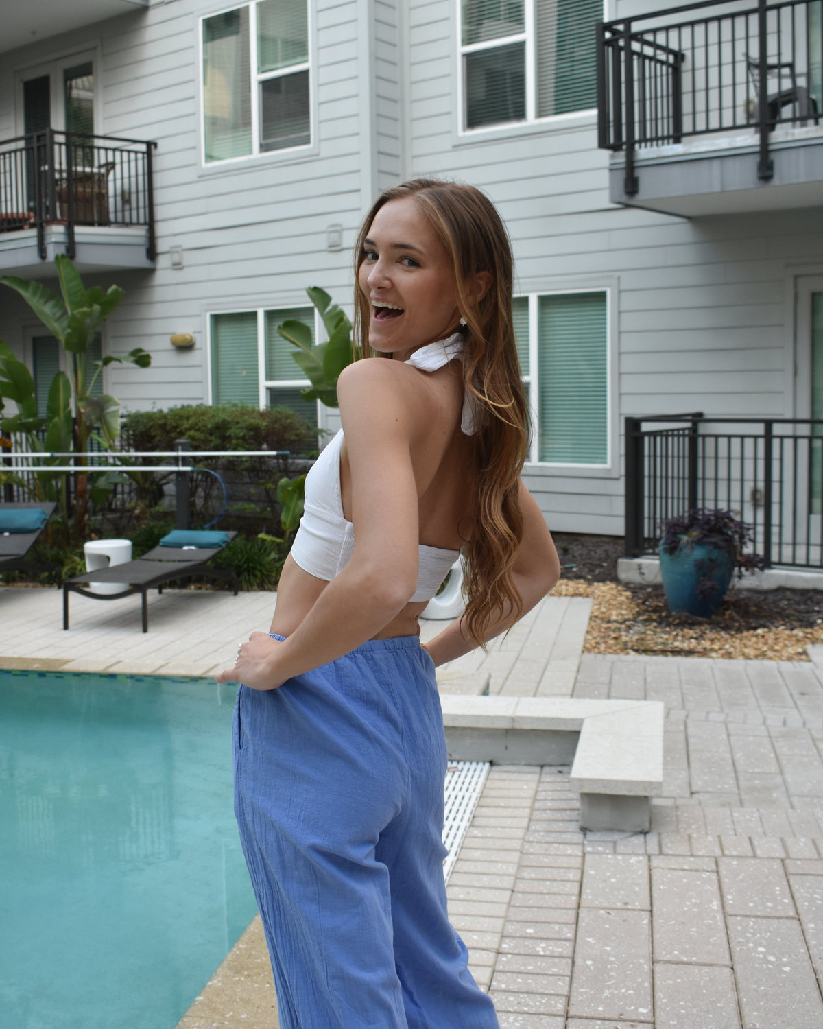 The capri halter top