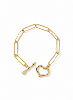 Load image into Gallery viewer, Heart Lock Bracelet
