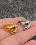 Load image into Gallery viewer, Glossy Geometric Ring - one size ring
