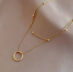 Load image into Gallery viewer, Simple Gold Necklace Layered
Stainless Steel
