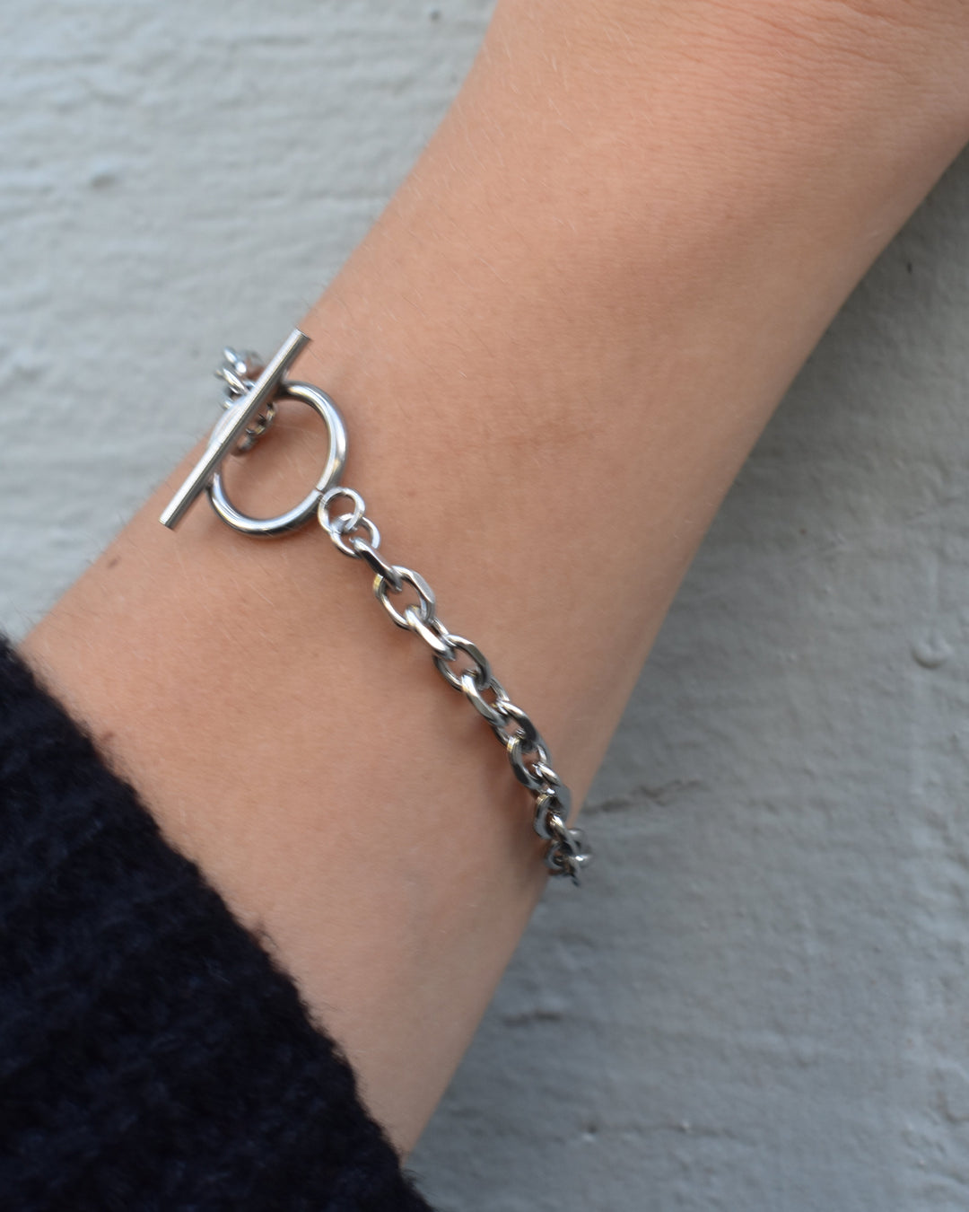 Sterling Luxe Chain Bracelet