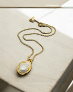 Load image into Gallery viewer, Golden Tide Pearl Necklace
