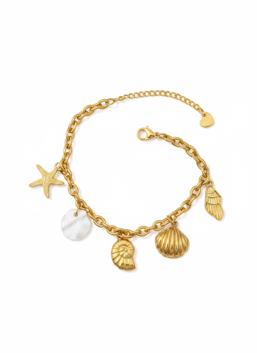 Ocean Muse Charm Bracelet