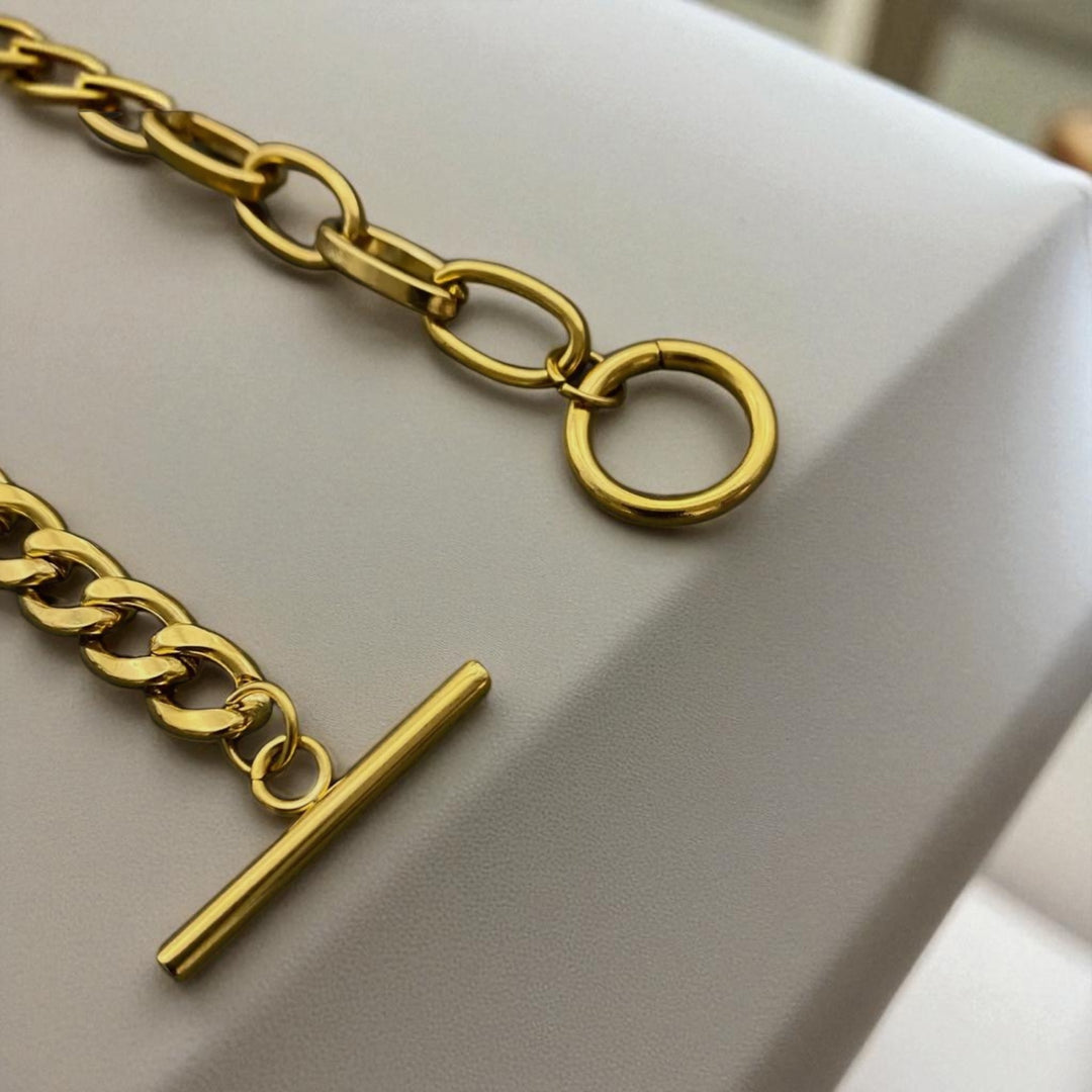 Linked Heart Bracelet