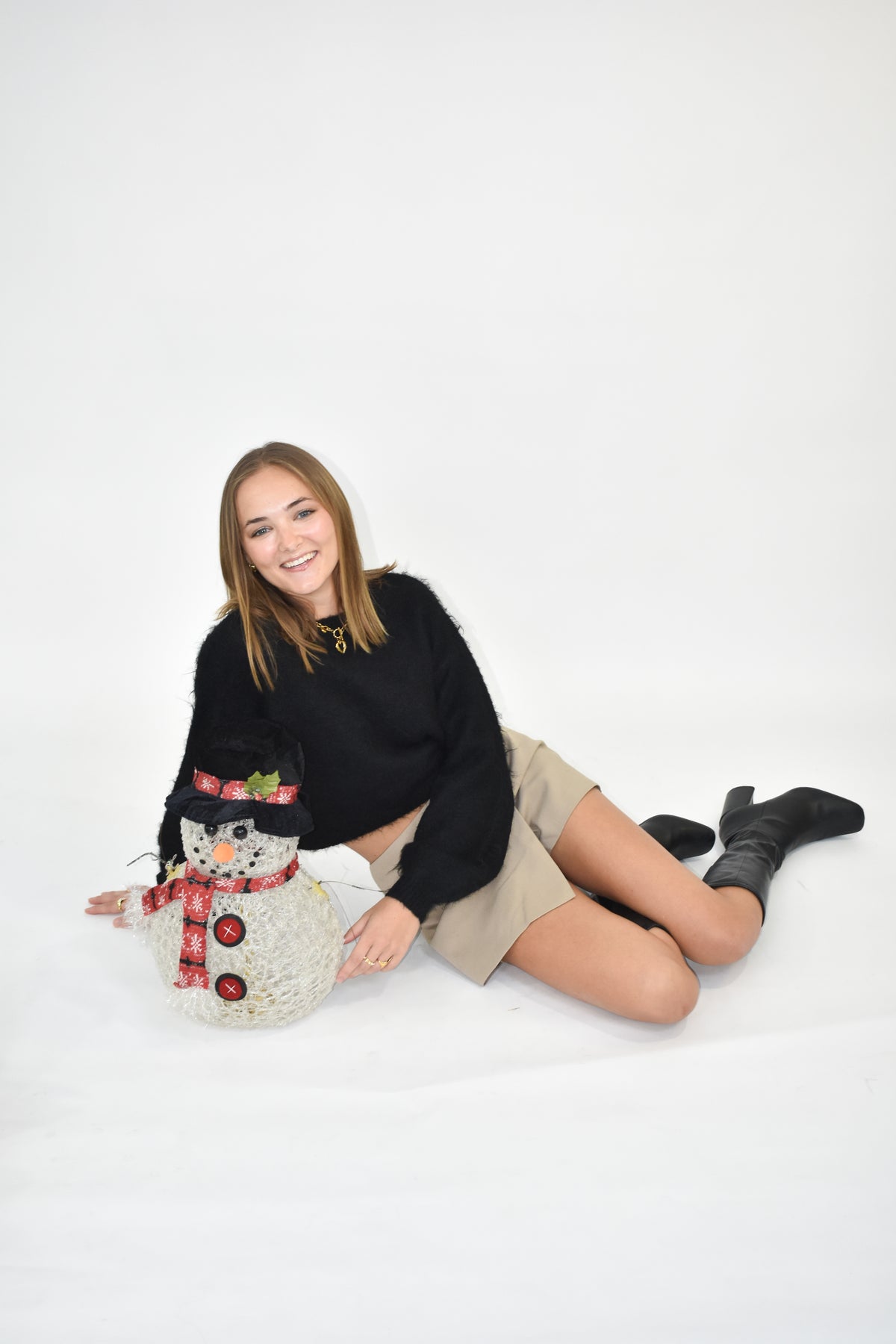 Noelle fuzzy cropped sweater