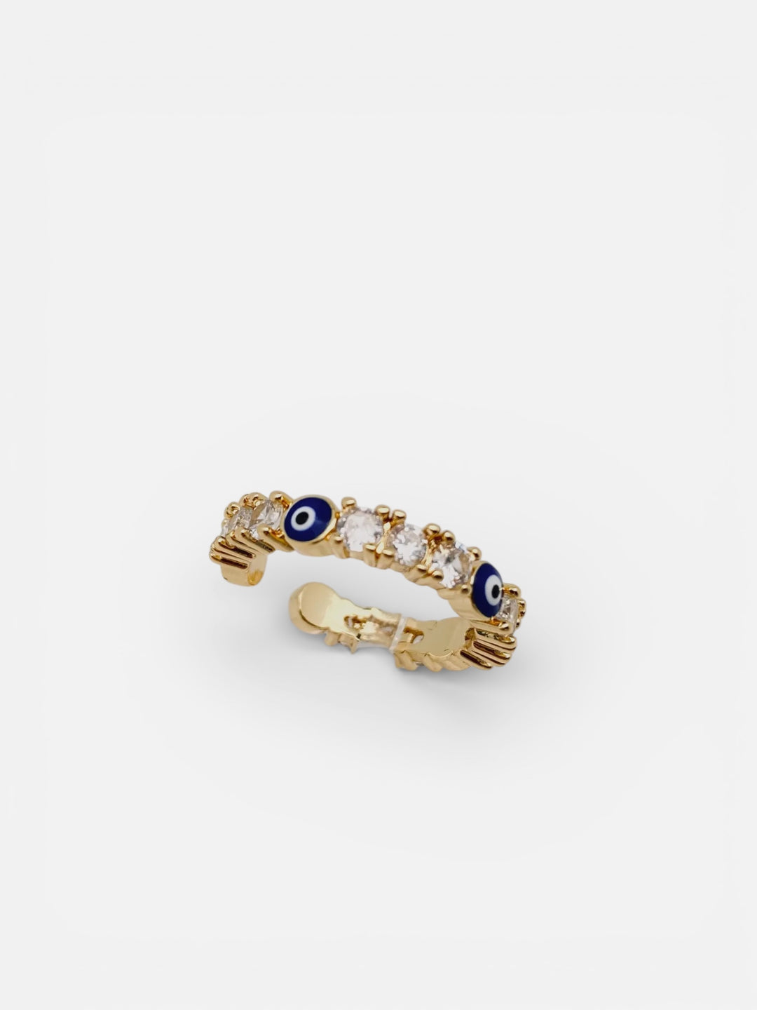 Multi-Style Gold-Plated Evil Eye Ring