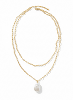 Load image into Gallery viewer, Luna Pearl Necklace

