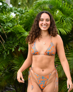 Load image into Gallery viewer, 2 Piece Flower Print Bikini Swimsuit
