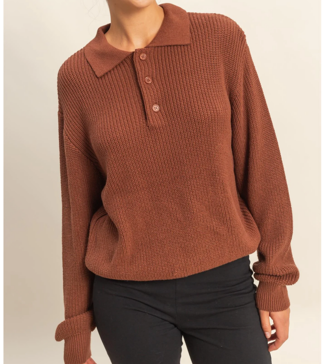 The Cozy Collar Knit