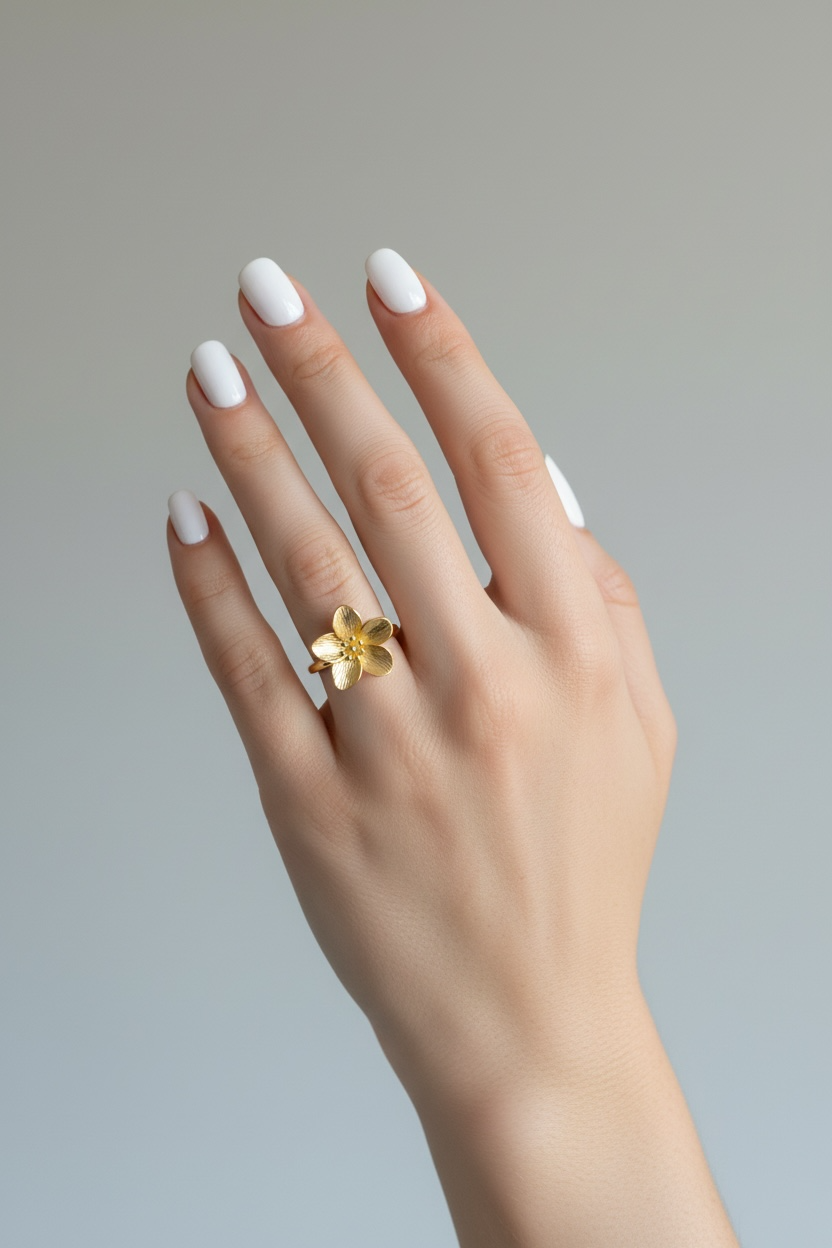 Flower glow ring