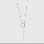 Load image into Gallery viewer, Loop Chain Lariat Necklace
