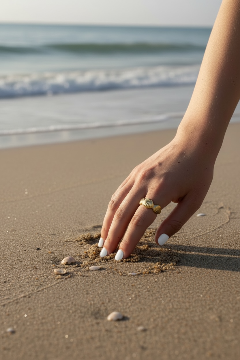 Tide shell ring