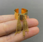 Load image into Gallery viewer, Chain Fringe ring
