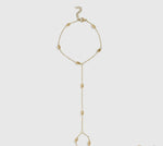 Load image into Gallery viewer, 18K Gold Pvd Stainless Steel Statement Bead Hand Chain
