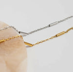 Load image into Gallery viewer, Stainless Steel Satellite Bar
Chain Bracelet
