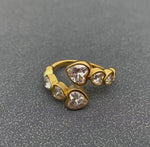 Load image into Gallery viewer, Heart Zircon ring
