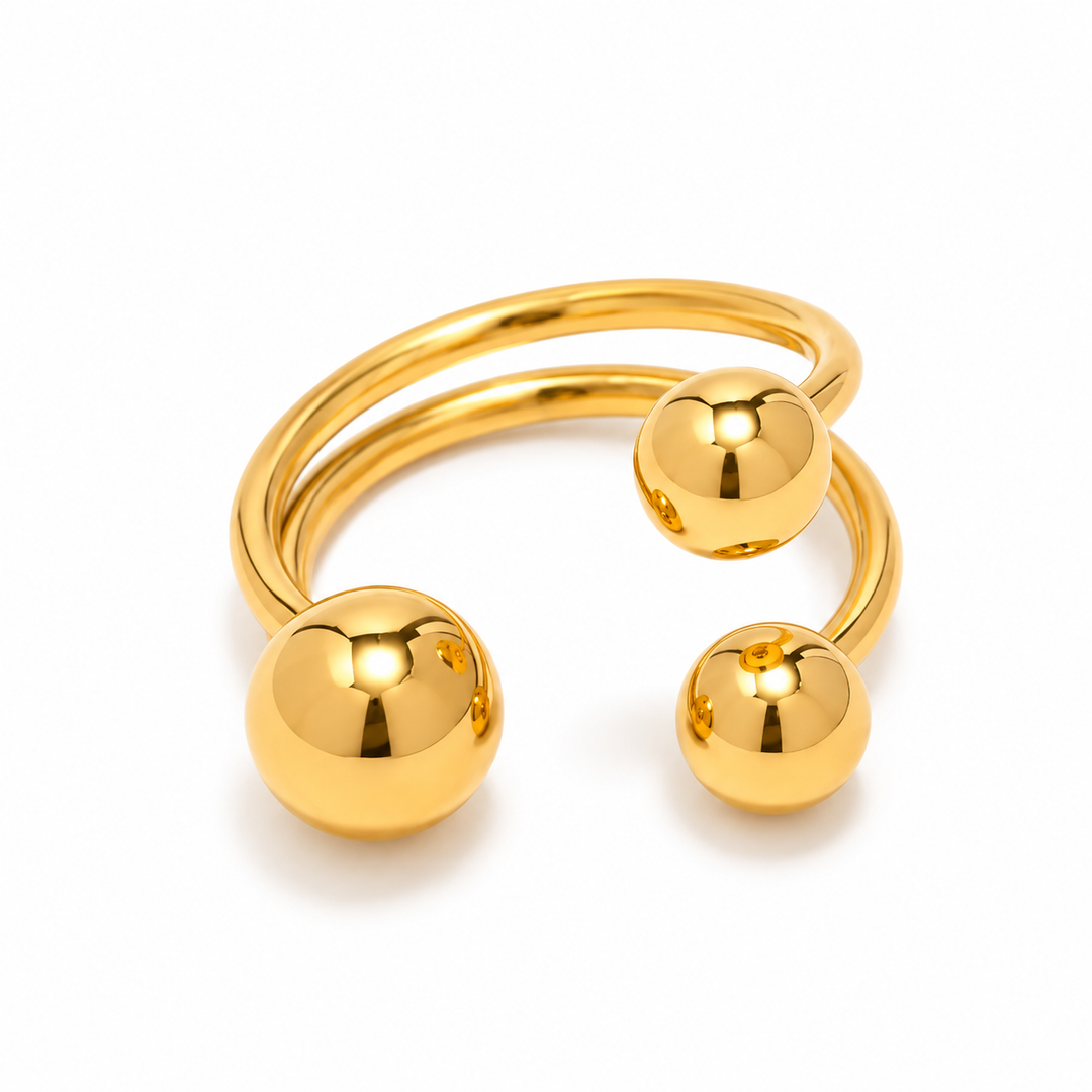 Orbit Gold Ring