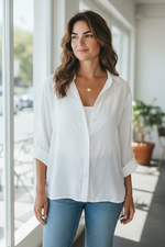 Load image into Gallery viewer, Inlaid Shell Textured Charm Necklace
